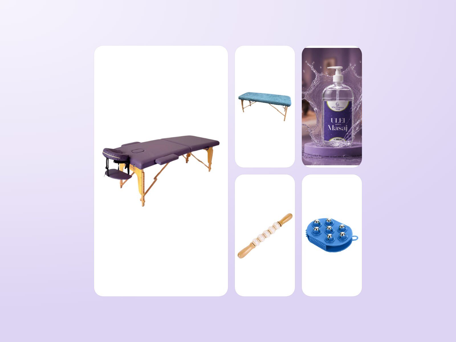 Set pentru cabinetul de masaj