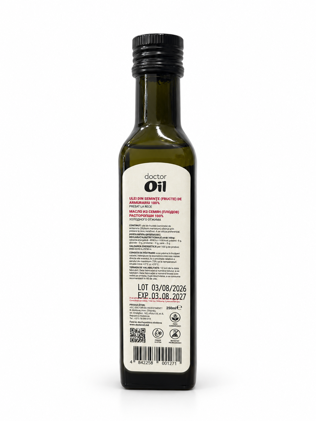 Ulei de armurariu 250 ml - imaginea 3