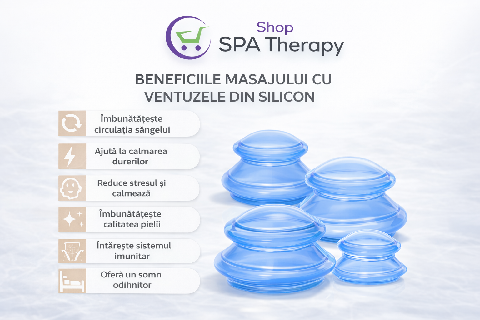 #2Set de ventuze din silicon (4 buc) - imaginea 8