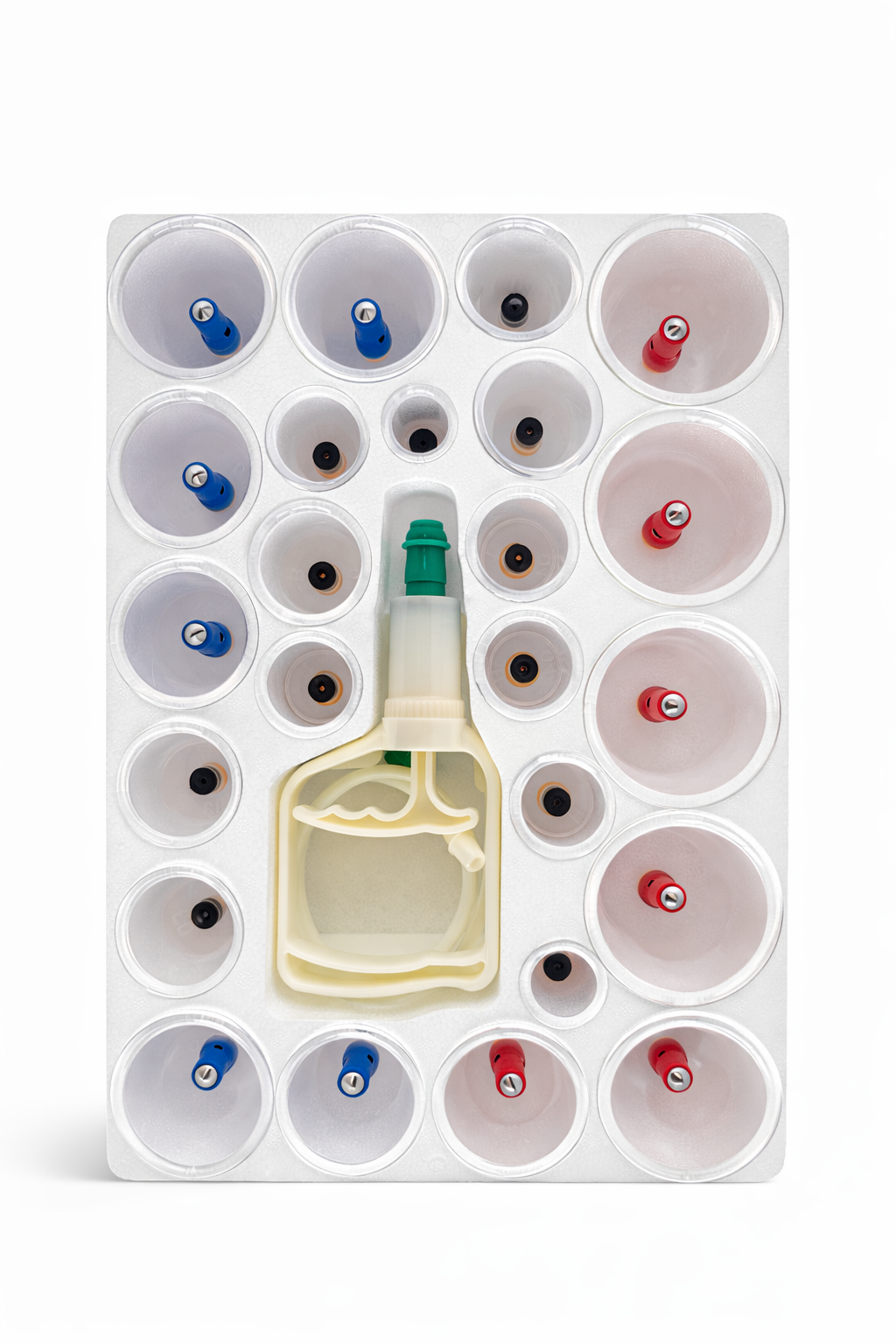 Set de ventuze cu pompă (24 buc)