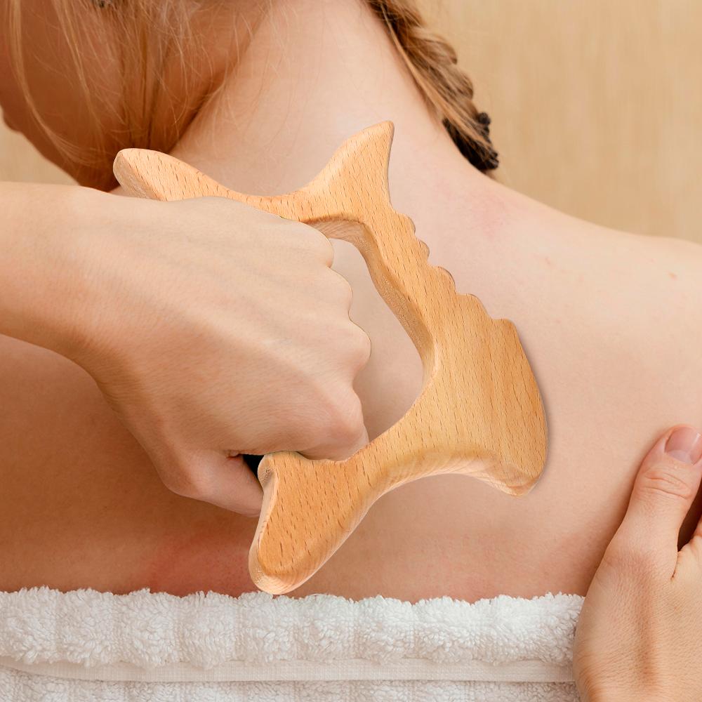 Gua-sha  din lemn Multifunctională - 9