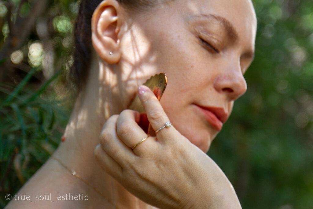 Gua Sha (cupru/triunghi) - imaginea 2