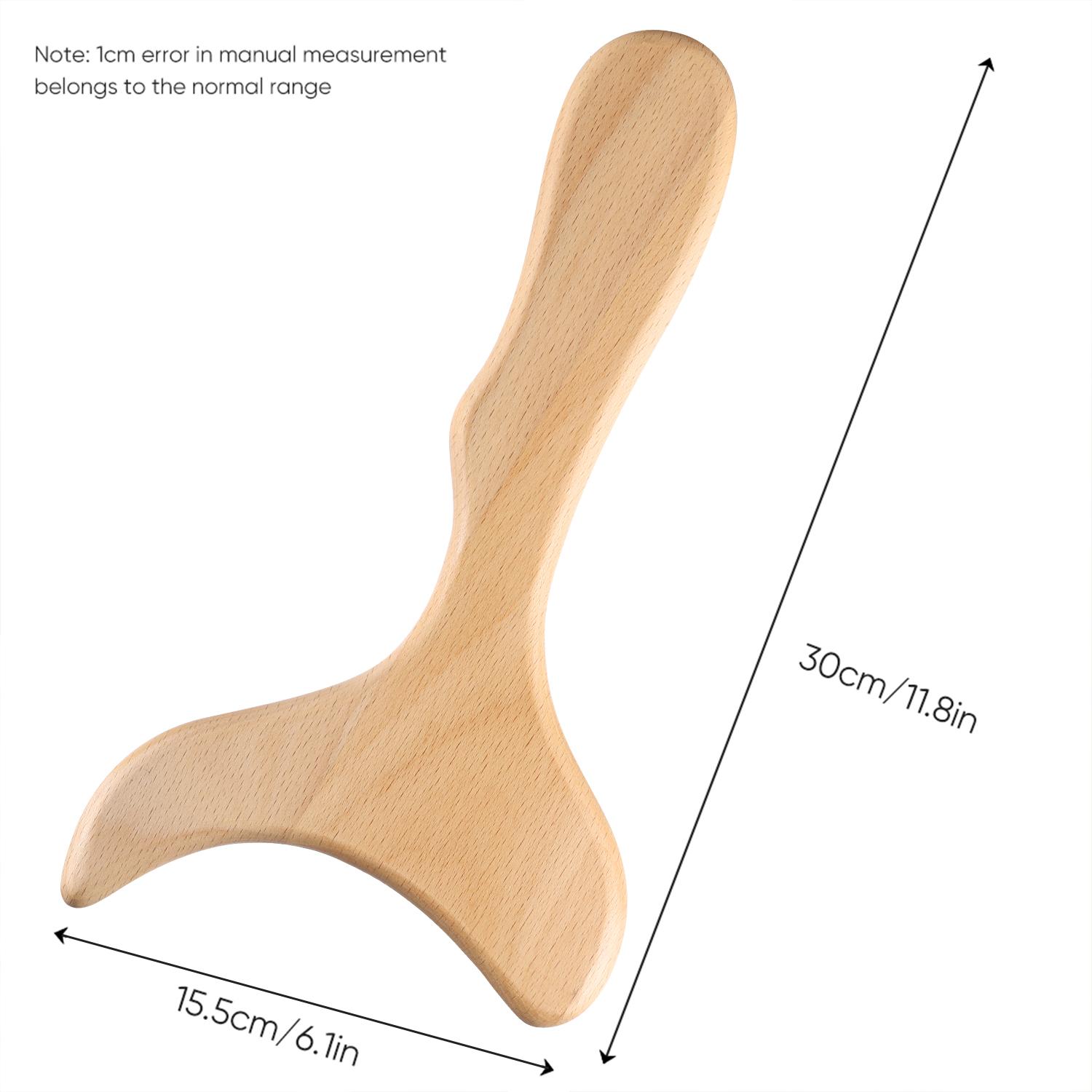 Spatula din lemn pentru masaj anticelulitic - imaginea 3