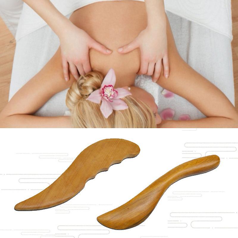 Gua-sha (lemn/unda) - 2