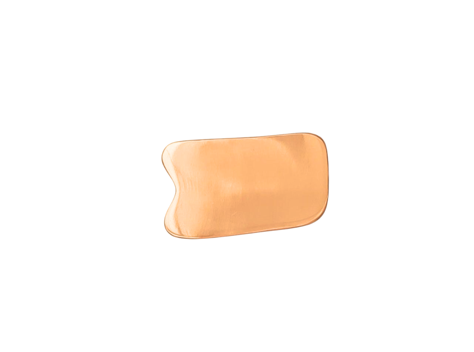 Gua Sha (cupru/drept cu crestatură) - 1