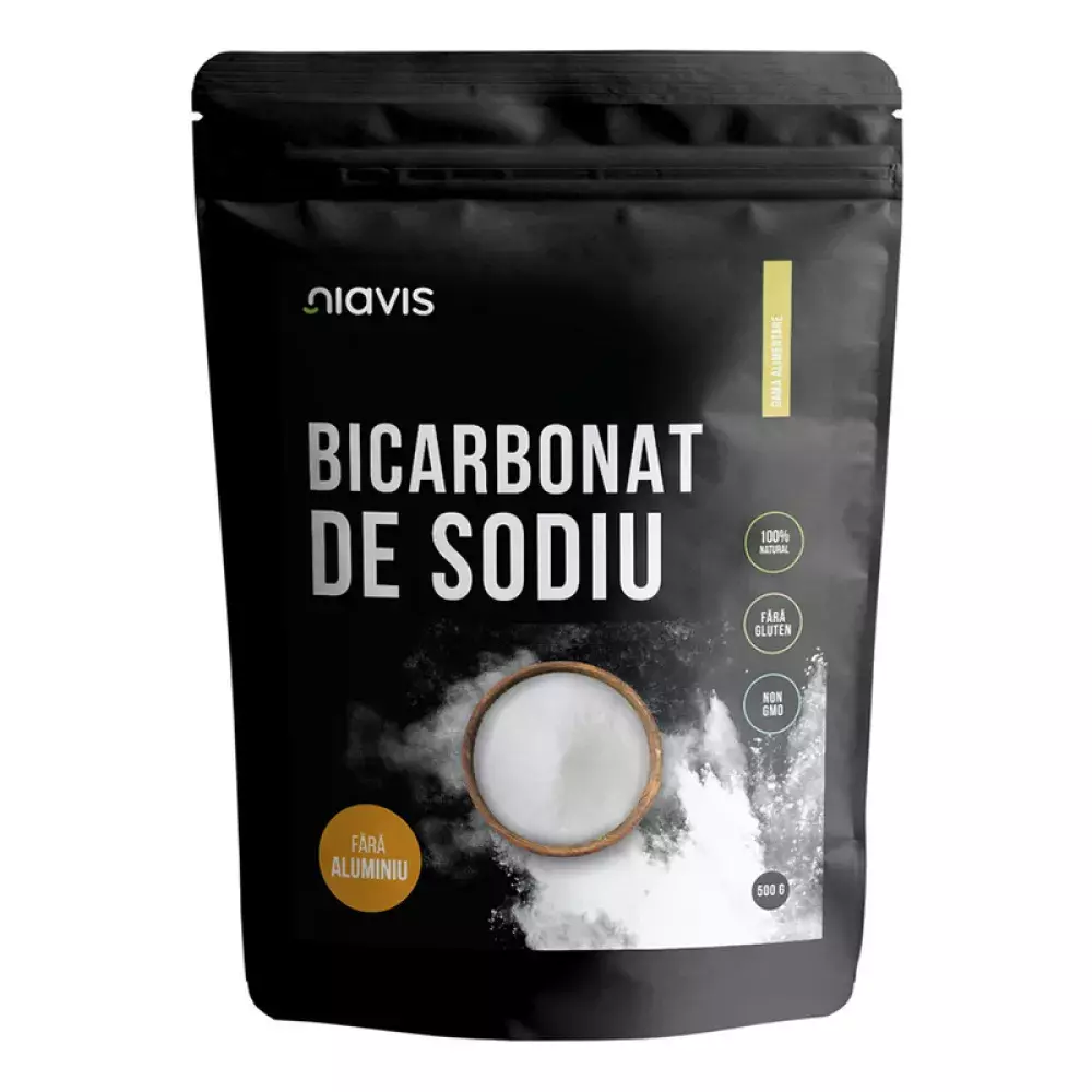 Bicarbonat de sodiu (FĂRĂ ALUMINIU) 500 g - imaginea 2