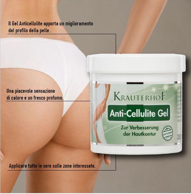 Gel Anti-Celulita Krauterhof 250ml - imaginea 2