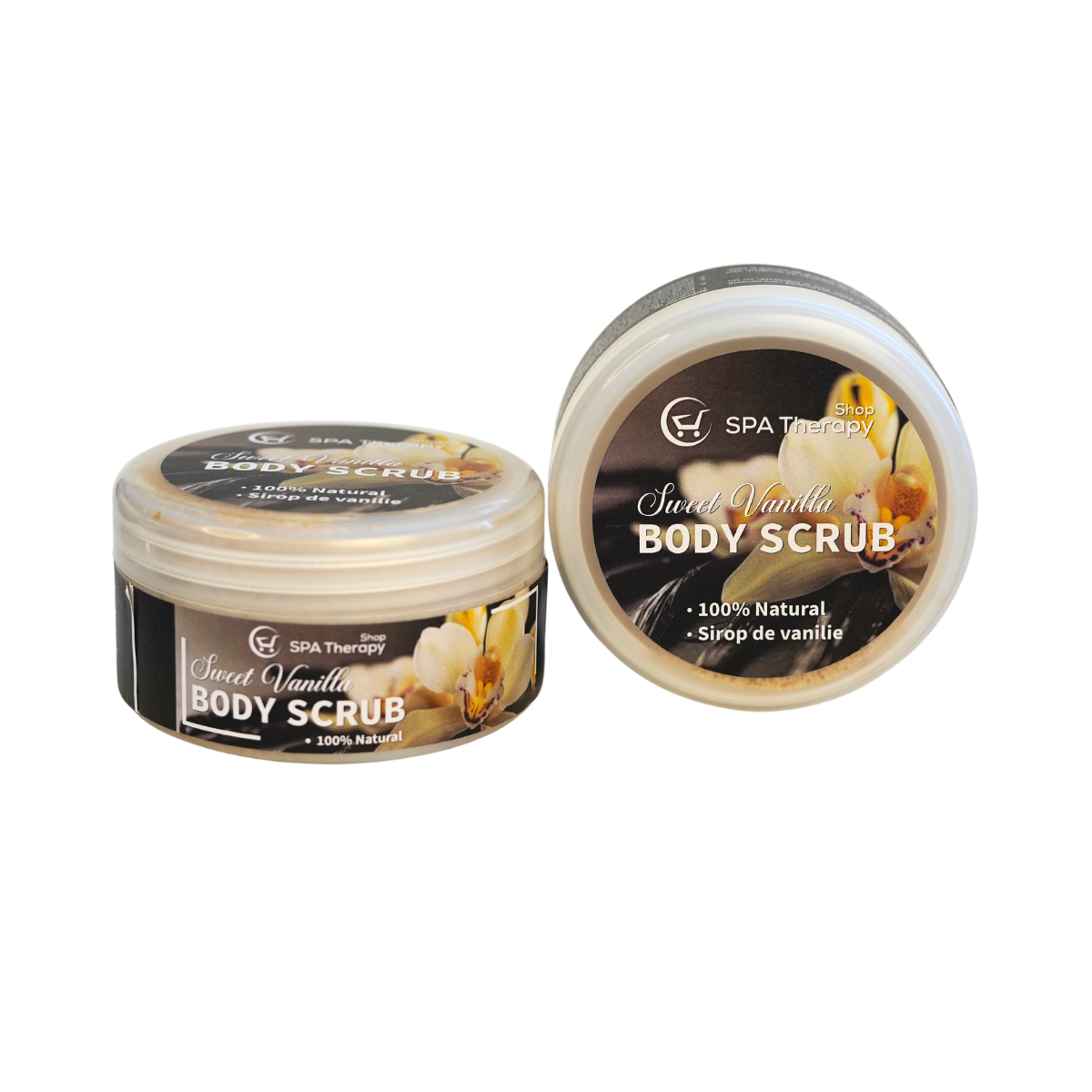 BODY SCRUB VANILA  ( 350 ml ) - imaginea 2