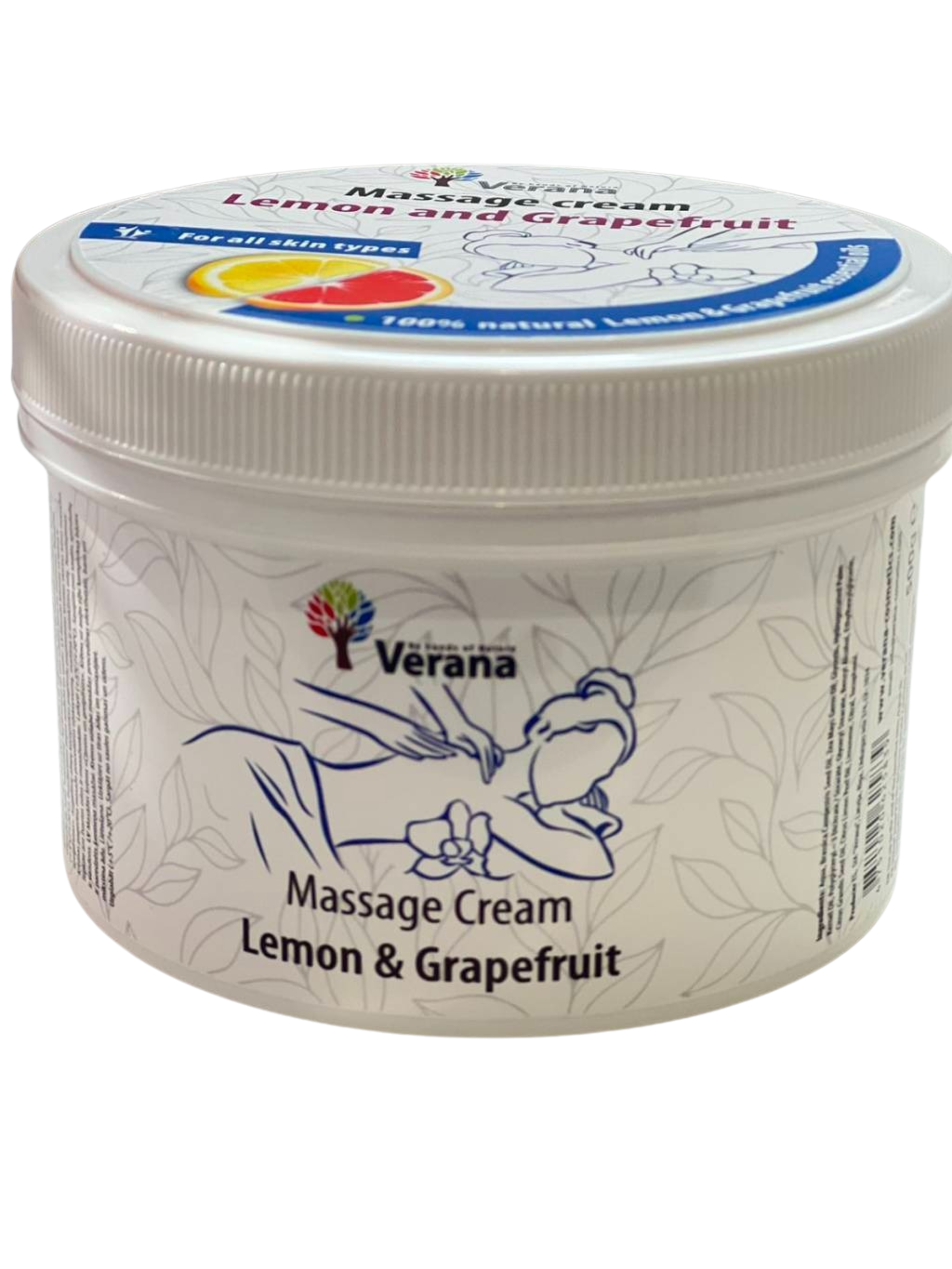 Crema de masaj cu Lamaie și Grepfrut 500 gr