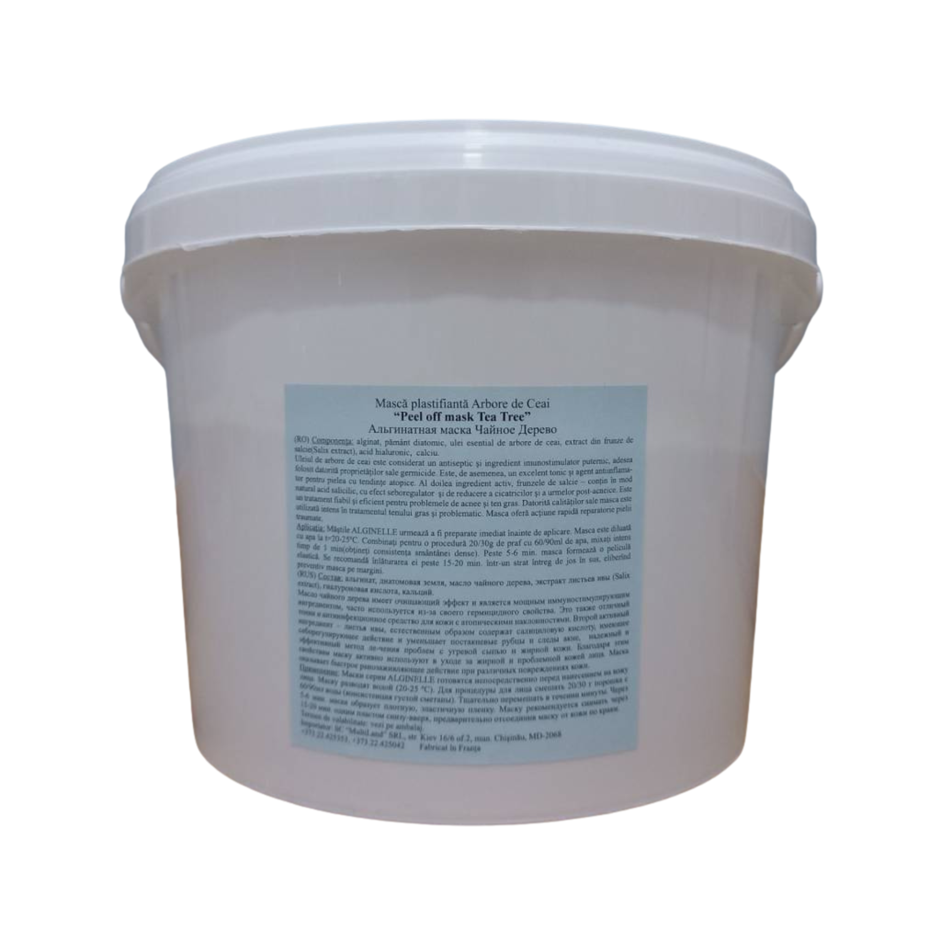 Masca plastifiantă Tea tree 1kg - 1