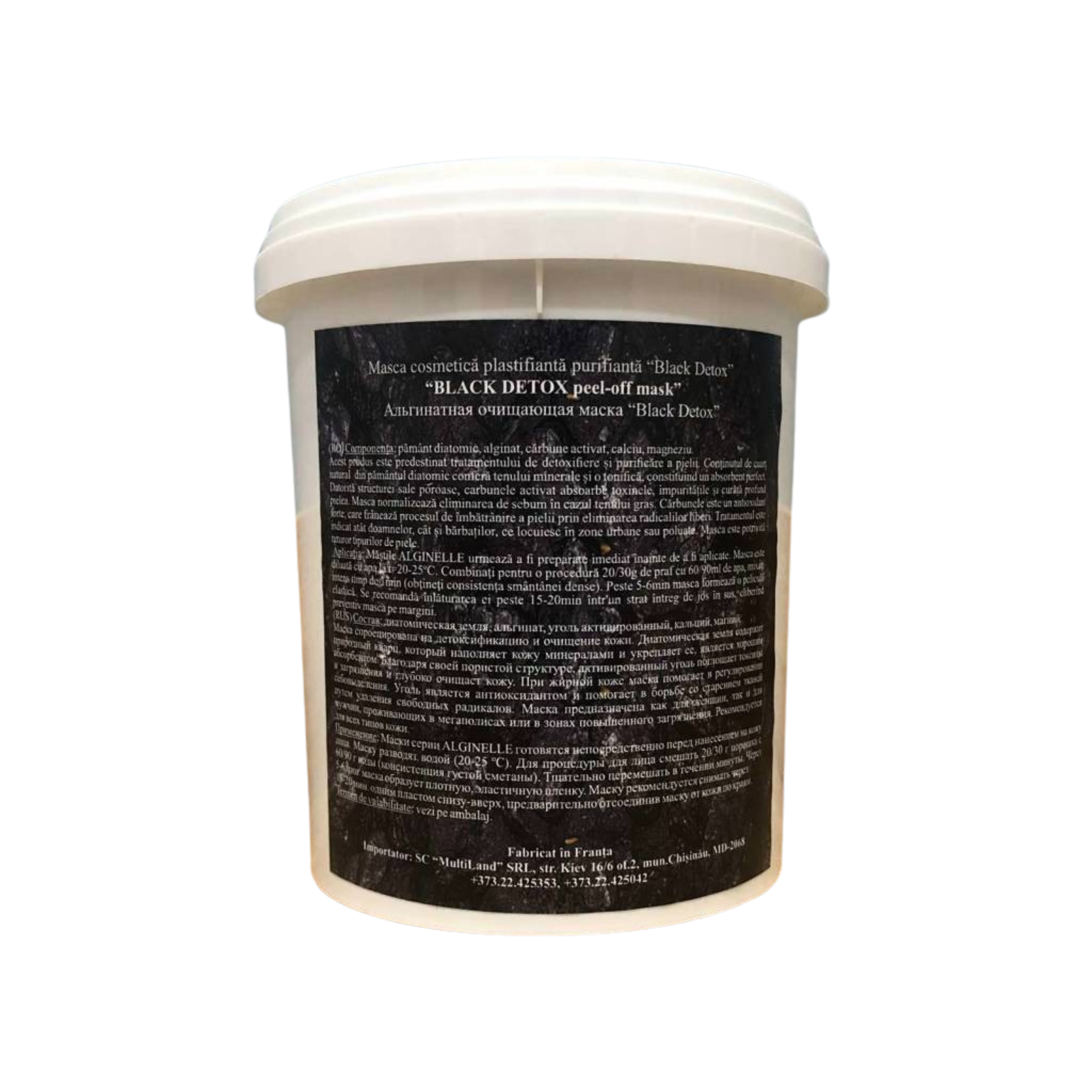 Mască plastifiantă purifiantă Black Detox 200gr - 2