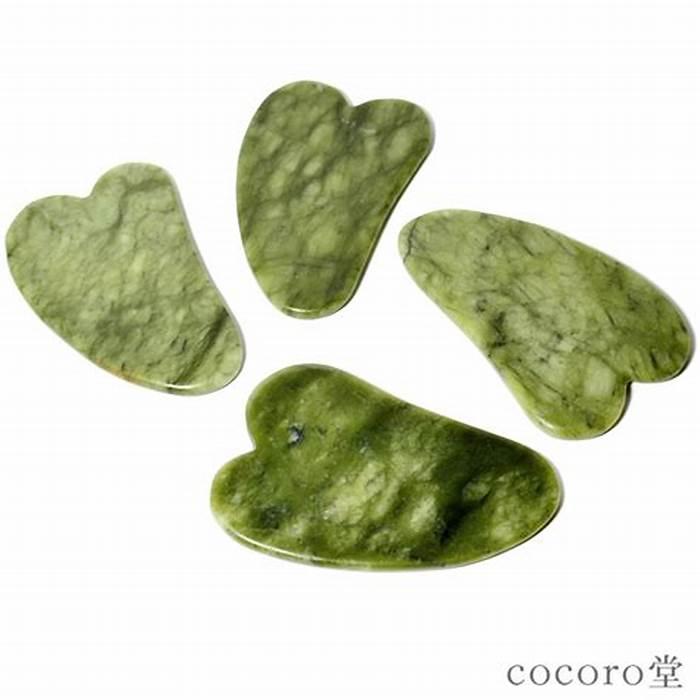 Gua-Sha (nefrit/inima) - 2