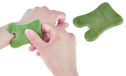 Gua Sha (nefrit/drept cu bordură) - 3