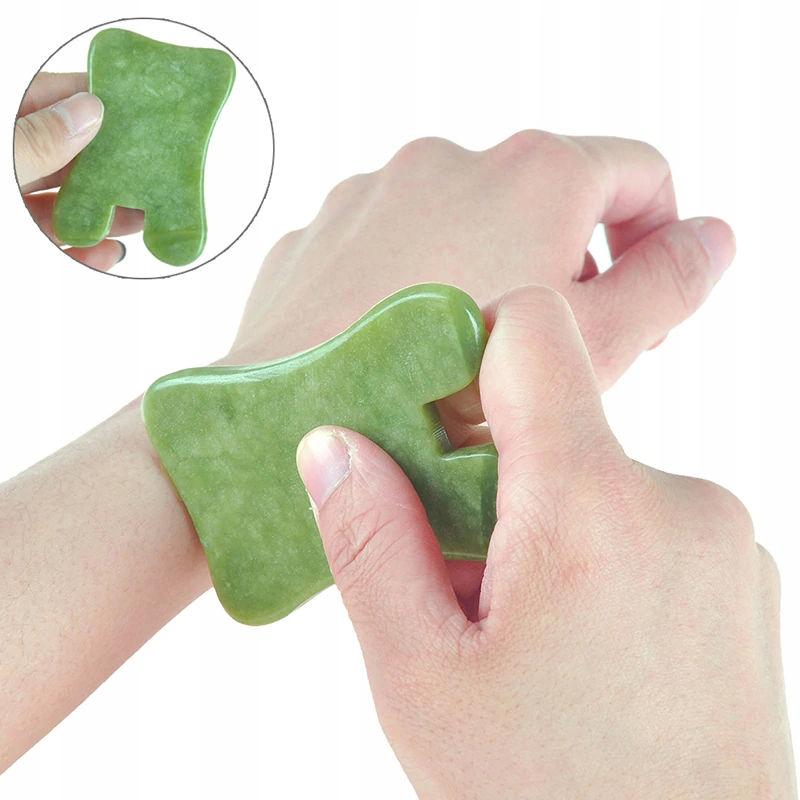 Gua Sha (nefrit/drept cu bordură) - 4