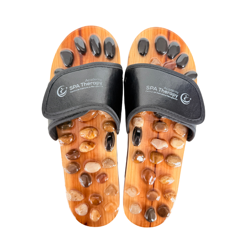 Sandale cu petre naturale - imaginea 2