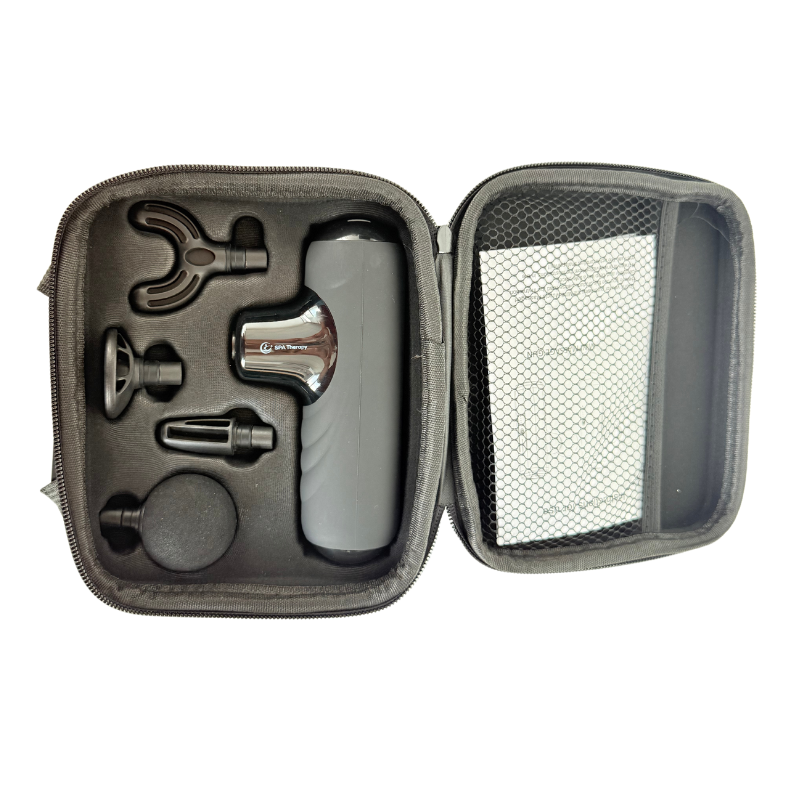 Massage gun mini (4 capete) - imaginea 6