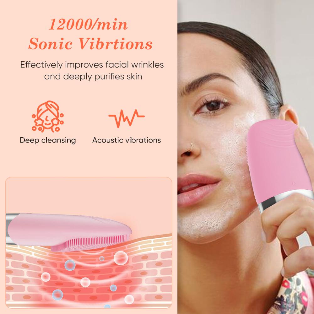 Dispozitiv electric  pentru curațarea facială - imaginea 5