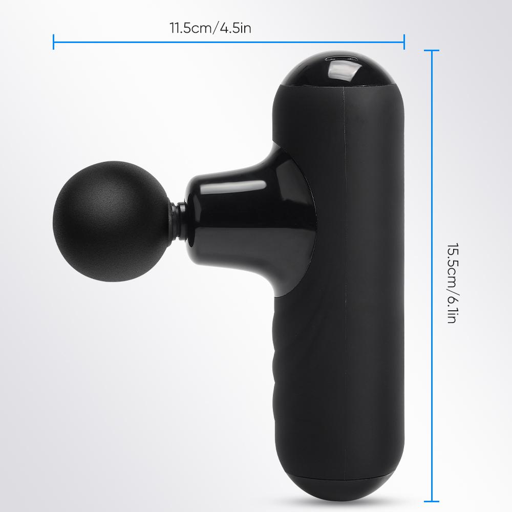 Massage gun mini (4 capete) - imaginea 18