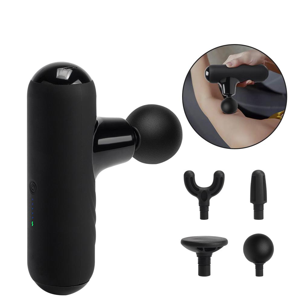 Massage gun mini (4 capete) - imaginea 10
