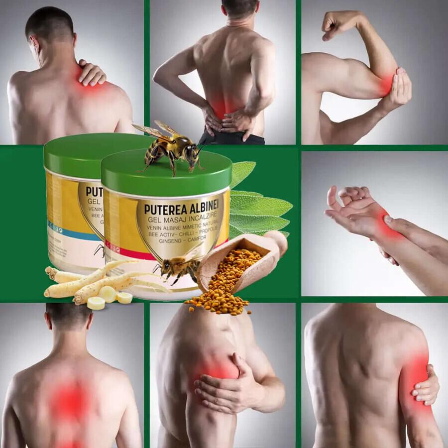Puterea Albinei (gel de încălzire)  275 ml - imaginea 4