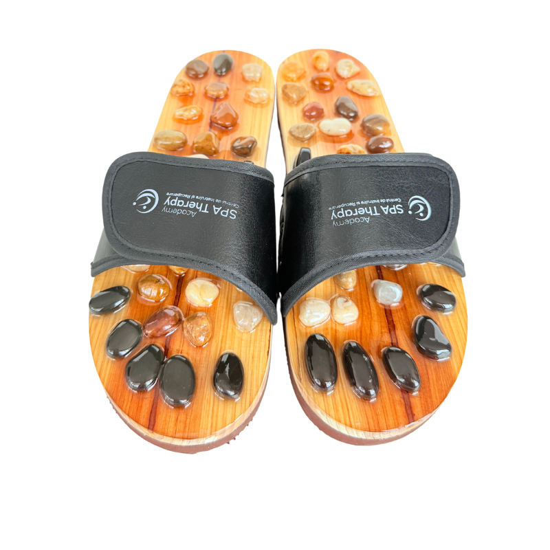 Sandale cu petre naturale - imaginea 3