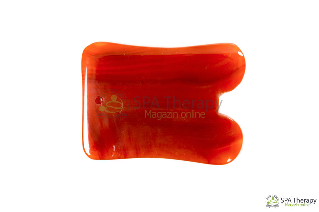 Gua-Sha (Agat/drept cu 2 bordure) - imaginea 3