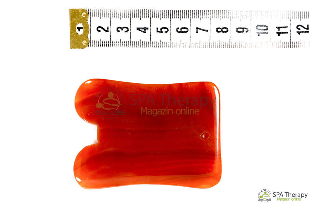 Gua-Sha (Agat/drept cu 2 bordure) - imaginea 2