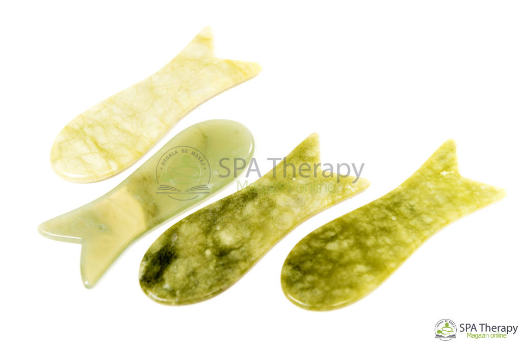 Gua-Sha (Nefrit/pește)Mic - 3