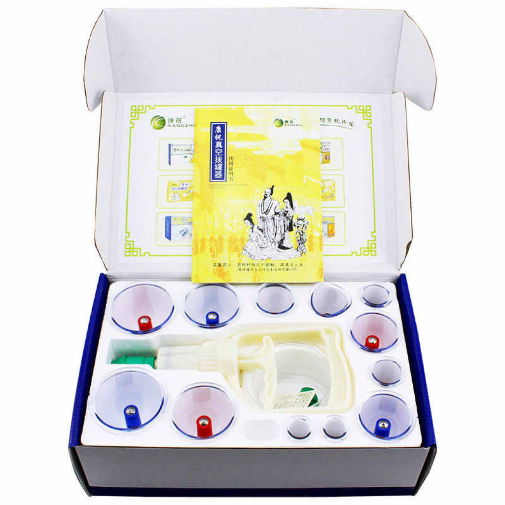 Set de ventuze cu pompa Kangzhu (12 buc) - 1