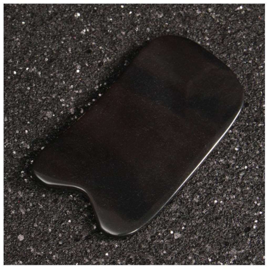 Gua-Sha (Corn de Bivol/ drept cu crestatura) - 2