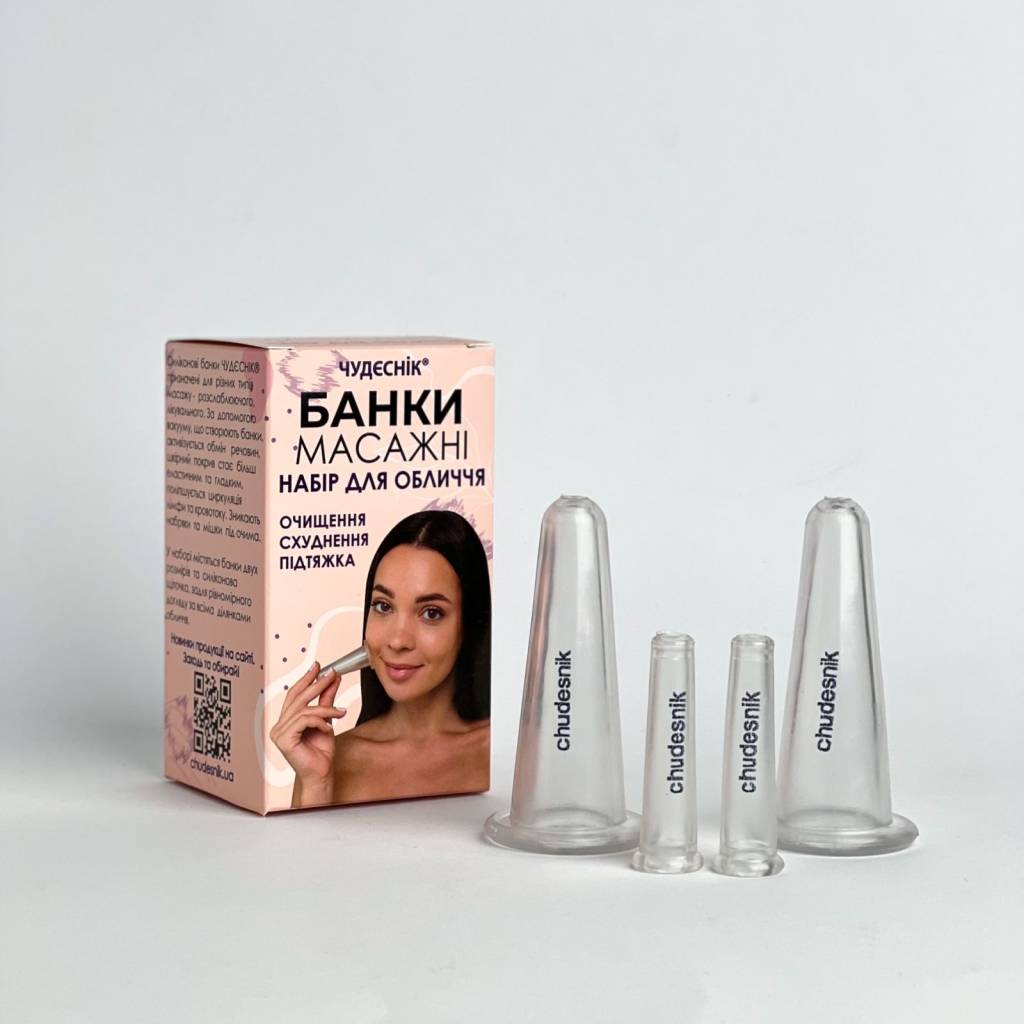 Set de ventuze silicon (4 buc+perie)