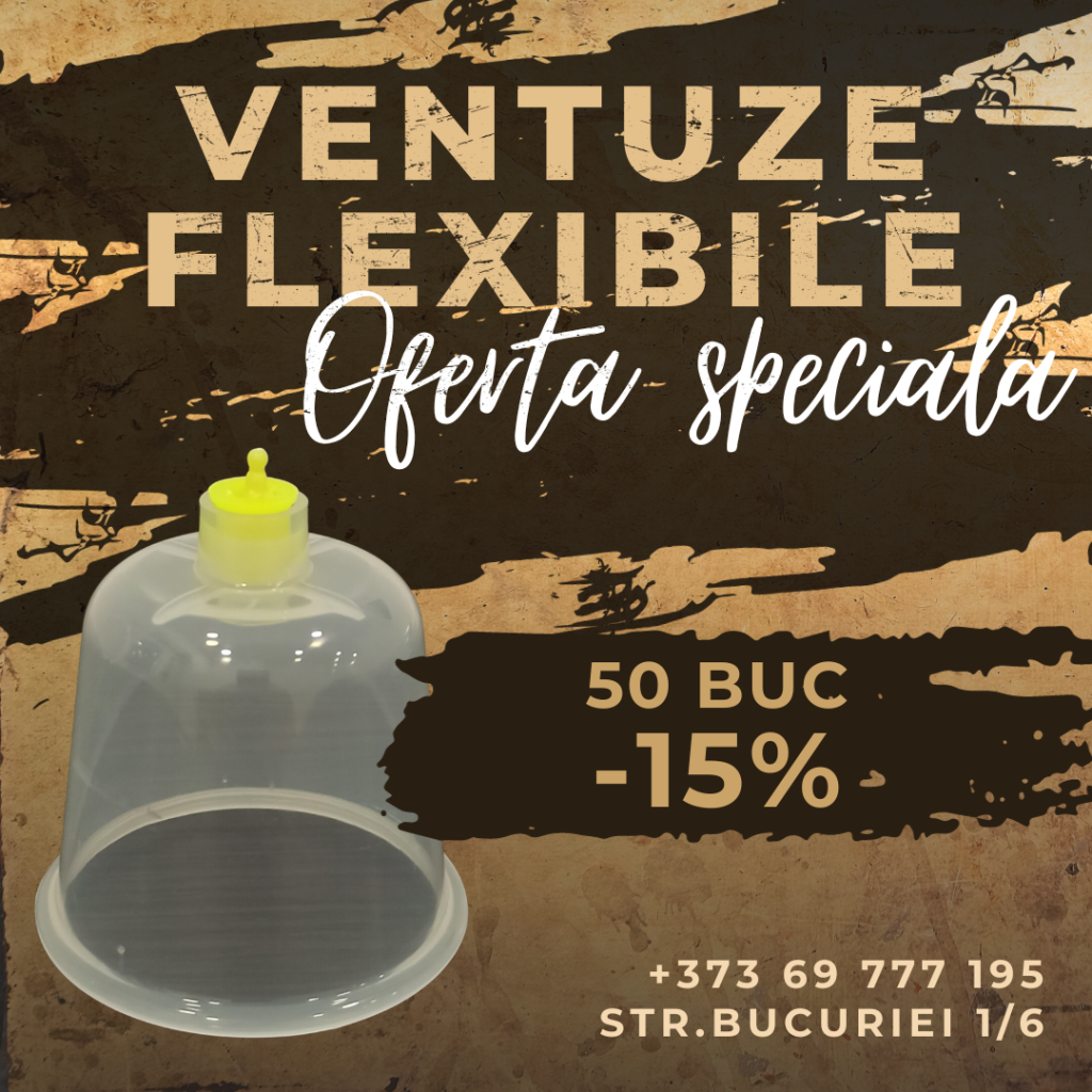 Set*50 de Ventuze №7 plastic+cauciuc (cu pompa)