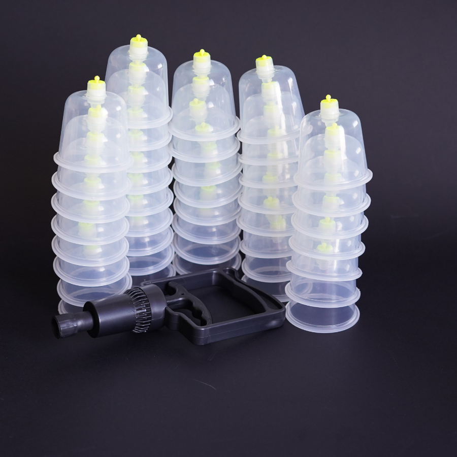 Set*40 de Ventuze №7 plastic+cauciuc (cu pompa) - 16%