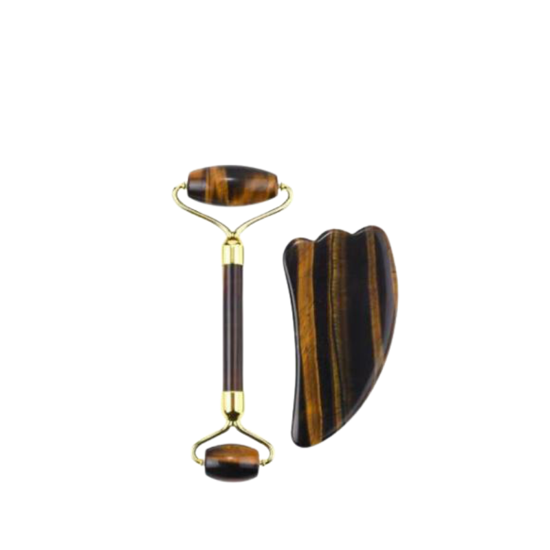 Set piatră naturală  (Ochi de tigru) - imaginea 2