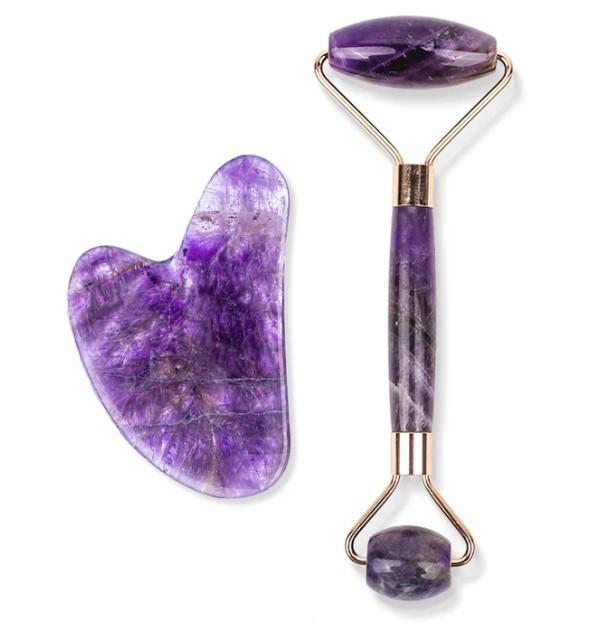 Set piatră naturală (Ametist) - imaginea 2